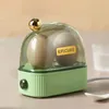 120W Electric Egge Begiler Eggeers 2 Eggs Food Poacher Poacher Off Mini Breakfast Machine 220V