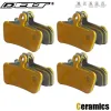 4 pary ceramika rowerowe podkładki hamulcowe tarczowe dla SRAM G2 Guide Ultimate, RSC, RS, R Avid x0 Trail 4 Pistions Part Mtb Mountain Bike