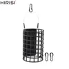 Hirisi Carp Fishing Tackle Feeder Cage Round pour la méthode de pêche grossière Méthode d'attaquant 20G 30G 40G 50G 60G