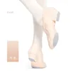 Dance Shoes Ballet Teacher Low Heels Soft Sole Dancing Professional Ballerina Canvas Slippers For Women