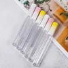 Storage Bottles 2.5Ml Lip Gloss Tubes Clear Glaze Bottle Plum Blossom Shape Container Refillable Empty Lipgloss Packaging