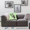 Kissen süße Panda klettert Bambusabdeckung 45x45 Home Decorative 3D Print Tier Cartoon Wurfkoffer für Wohnzimmer zwei Seite