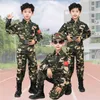 Barnens kamouflage Militära uniformer Summer Camp Dräkt pojkar Girls Primary och gymnasiet utomhusutbildningskläder