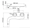 Attachement à la bidet Silaire de toilette Ultra-Slim Fixation Double Bulle Bidet Pression de l'eau Ajustement Asséré non électrique Spraye Europe RU