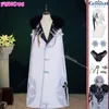 Game Genshin Impact The Knave Arlecchino Cosplay Costume Cloak Wig Gloves Earrings Eleven Fatui Harbingers Fur Collar Pendant