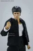 Actie speelgoedcijfers Transformatiespeelgoed Robots Niet vast 1/12 Schaal Male soldaat Bruce Lee Trainingspak Accessoires Set 6-inch SHF Action Diagram Model