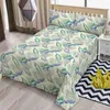 Yatak Setleri 2024 Yay Renkli Sac Seti Takılmış Yatak Yastık Kıymetleri Düz Yatakklotlar Kapak (Dolgu/Yorgan Kapağı Insid yok
