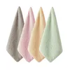 5pcs Cuisine Nettoyage Rag Coral Velvet Dish Discus de lavage Super absorbant Tafou d'établissement Dry and Wet DishCloth Cleaning Towels