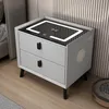 Stoliki nocne organizator sypialni Nordic drewniany stolik nocny głośnik MEUBLES de Chambre luksusowe meble xf35xp