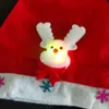 1st LED BLINKING HAT Santa Claus Snowman Bear Party Light Up Adult Kids Costume Props Wedding Christmas Navidad