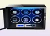 Titta på Winders Automatic Winder Luxury Märke Fingeravtryck Lås upp trälådan med LCD -pekskärm Trä förvaring Safe Case 2210206718980