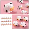 Decorações de jardim 15 PCs Toys Cow Ornamento