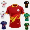 Espagne G2 Team Jersey E-Sports Shirt League of Legends G2 Game E-Sports Team Uniform Mai 2023 Équipe nationale Vêtements de haute qualité