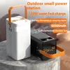 120W stor kapacitet 60000 mAh Super Fast Power Bank Outdoor Camping Live Broadcast Mobile Power Bank för iPhone 15 Xiaomi Huawei Samsung Laptop Notebook PowerBank