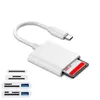 2024 OTG USB Type C Card Reader a SD/TF Lettore di schede USB C per Samsung Huawei Xiaomi MacBook Pro/Air Laptop Type-C 1. per Samsung OTG