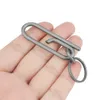 Einfacher Titanlegungs -Schlüssel Ringgürtel Clip Schnalle Outdoor -Werkzeugschlüsselbund