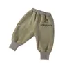 Pantalon thermique en peluche pour enfants