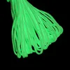 Reflective Cord 550 Paracord Parachute Cord Lanyard Tent Rope Luminous Guyline 9 Strand 10M for Hiking Camping