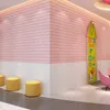 12st 70*38cm 3D -tegelmönster väggpaneler DIY Vattentät för vardagsrum sovrum kök bakgrund väggdekoration