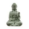 Decorative Figurines Small Buddha Statue Ornament Yoga Rustic Oriental For Meditating Desktop Office Indoor Desk