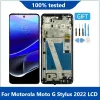 Original LCD 6.8 '' für Motorola Moto G Stylus 2022 LCD Display Touch Digitizer Montage Ersatz für Moto Gstylus 5G 2022 LCD