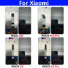 LCD för Xiaomi Redmi Note 7 8 9 9S 10 5G 9T / POCO M3 X3 Pro LCD Display Pouch Screen Digitizer Assembly