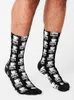 Latte larry_s Mock Fun Coffee Cup Design Socks Herenvoetbal Sock Sport Man Sock Funny Socks Men