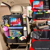Organizzatore di auto sul sedile posteriore, protezione dei sedili posteriori con tappeti con touch screen tablet, organizzatore di sedili per auto per bambini 2 pacchetto
