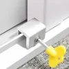 Door Shutter Lock Restrictor Window Security Key Lock Sliding Doors Windows Restrictor Child Safety Anti-theft Door Stopper