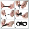 5st/Set Silicone Cord Organizer CABLE TIES återanvändbar kabelhållare Twist TIES USB laddningsdata Cord Earphone Line Management