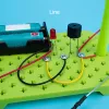 Giochi scientifici fai -da -te per bambini Esperimenti scientifici CIRCUIT KIT ABS ELETTRONIC COMPONENTI BAMBINI GIOCCHI MANUALI EDIBILI