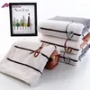 タオル刺繍ボウノットコットンテリーフェイスソフトエレガントな装飾的な贅沢な贅沢なバスルームハンドバスタオルセットJuegode toallas