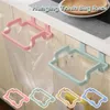 Portable Kitchen Hanging Trash Bag Rack Trash Bag Plastic Garbage Storage Bag Rack Bag Holder Rubbish Holder Z3Z5