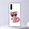 Étui doux amoureux des coeurs de hibou mignon pour Huawei P30 Lite P40 P20 P10 P50 Pro Couverture de téléphone Mate 20 30 40 10 P30LITE Shell Funda Coque