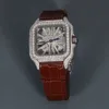 Lussuoso guardia completamente ghiacciata per uomo donna top artigianato orologi Mosang Diamond unici e costosi per il lussuoso hip hop lussuoso 86397