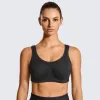 Bras Syrokan Women's High Impact Full Counteage Control Buince Control Subere Trening Sports Bra