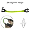 Skid Tip Connector Ski -remmar med latex rep skidassistenter för nybörjare barn vuxna förbereder sig för att hantera sluttningarna 5 färger