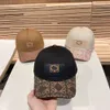 Hoge kwaliteit Designer Dames Baseball Cap Outdoor Fashion Printing Embroidery Basebal Cap Summer Sunshade Baseball Cap Luxe Casual Trend Fashion Baseball Cap