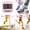 1PC Mini Multifuctional Digital LCD Pedometer Calorie Counter Run Walking Distance Step Counter