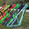 Cadre de queue dure en bois à travers l'essieu AM MTB Frame de vélo de montagne 27 27,5 pouces en alliage en aluminium Hauteur 155-188 cm