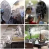 Utomhus Garden Cooling Misting System Set High Quality Greenhouse Water Fog Sprayer Nebulizer Spray Tubing Kit For Fan