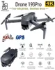 193Pro 2000 metrów zdalny dron 4K HD FPV Dwymaksis kamera gimbalowa regulacja elektryczna 90 ° GPS śledź Me FunctionTrack 6363925