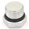 M5x0.8 1/8 "1/4" 3/8 "1/2" 3/4 "1" BSPP Male Aluminium Hex Plug End Cap med packning av tätning för grenrörsblock