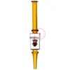 Latest Skateboard Colorful Pyrex Glass Pipes Honeycomb Filter Handpipes Cigarette Holder Dabber Tips Portable Innovative Smoking Oil Rigs Straw Hand Tube DHL