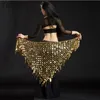 Paillettenbauch -Tanz Hip Schal für Frauen sexy Bellydance Quaste Hip Wrap Rock Belt Hipskirt Kostümzubehör Musikfestival