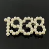 Sœurs grecques Jackjill White Pearl 1938 Brooch Sisterhood Wedding Party