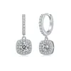 후프 귀걸이 Na Dropshpping 925 Sterling Silver Moissanite Drop Fashion 2024 맞춤형 고급 보석 제조업체