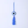 Greek Turkish Evil Eye Home Decor Mini Dream Catcher Auto Auto Wall Hanging Orning Orning Regalo fatto a mano per gli accessori per auto