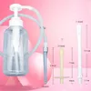 300 ml/600 ml Vaginal Dusche Anal Dusche Reiniger Einlauf Anal Vagina Reinigungskit Einlauf Pumpe Einlauf Bidet für Frauen Männer