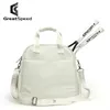 BACKPACK GRANDE MENNACK BASSE TENNIS BADMINTON 2rackets borsetta per esterni Racket Sports Male 240402